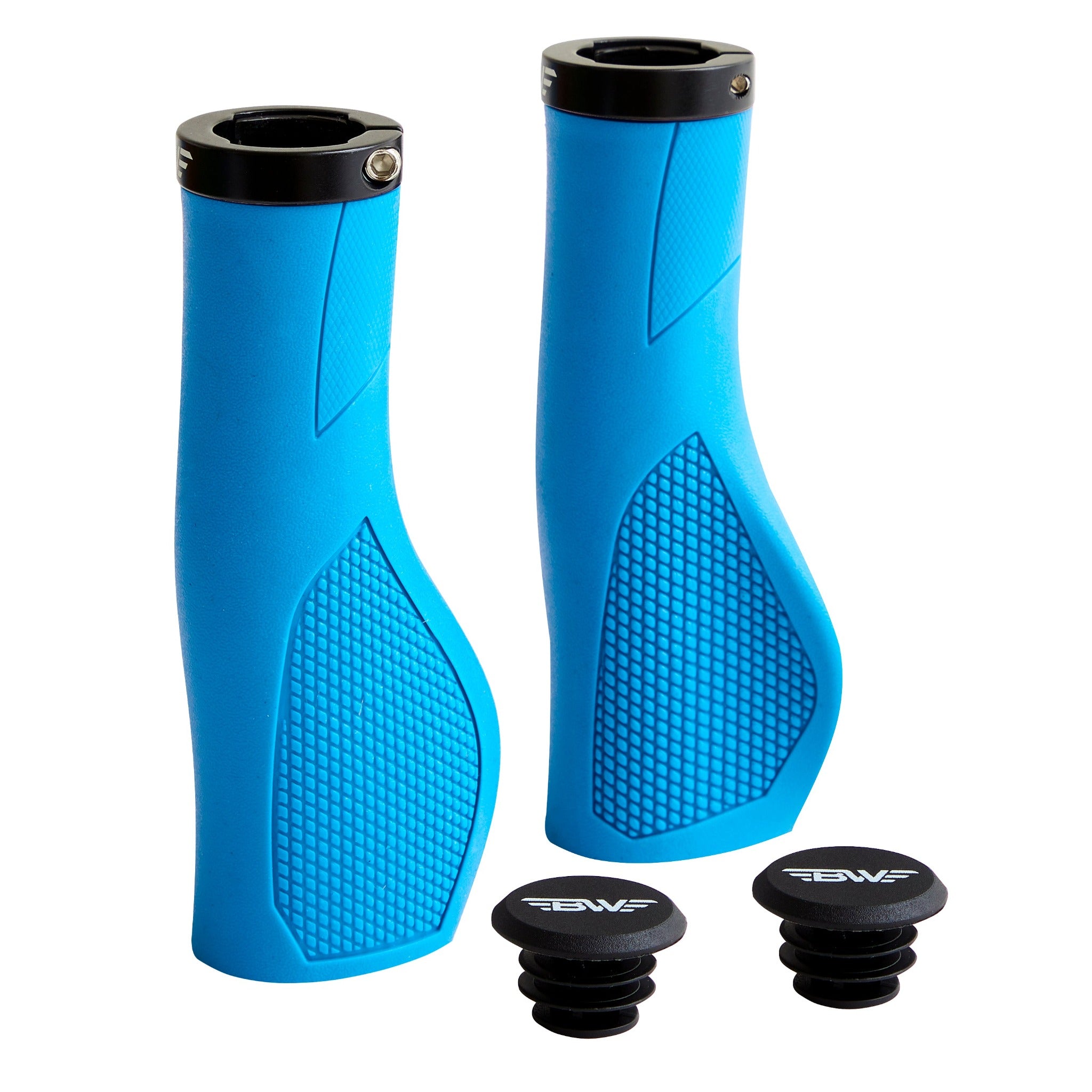 Teal bike grips on sale