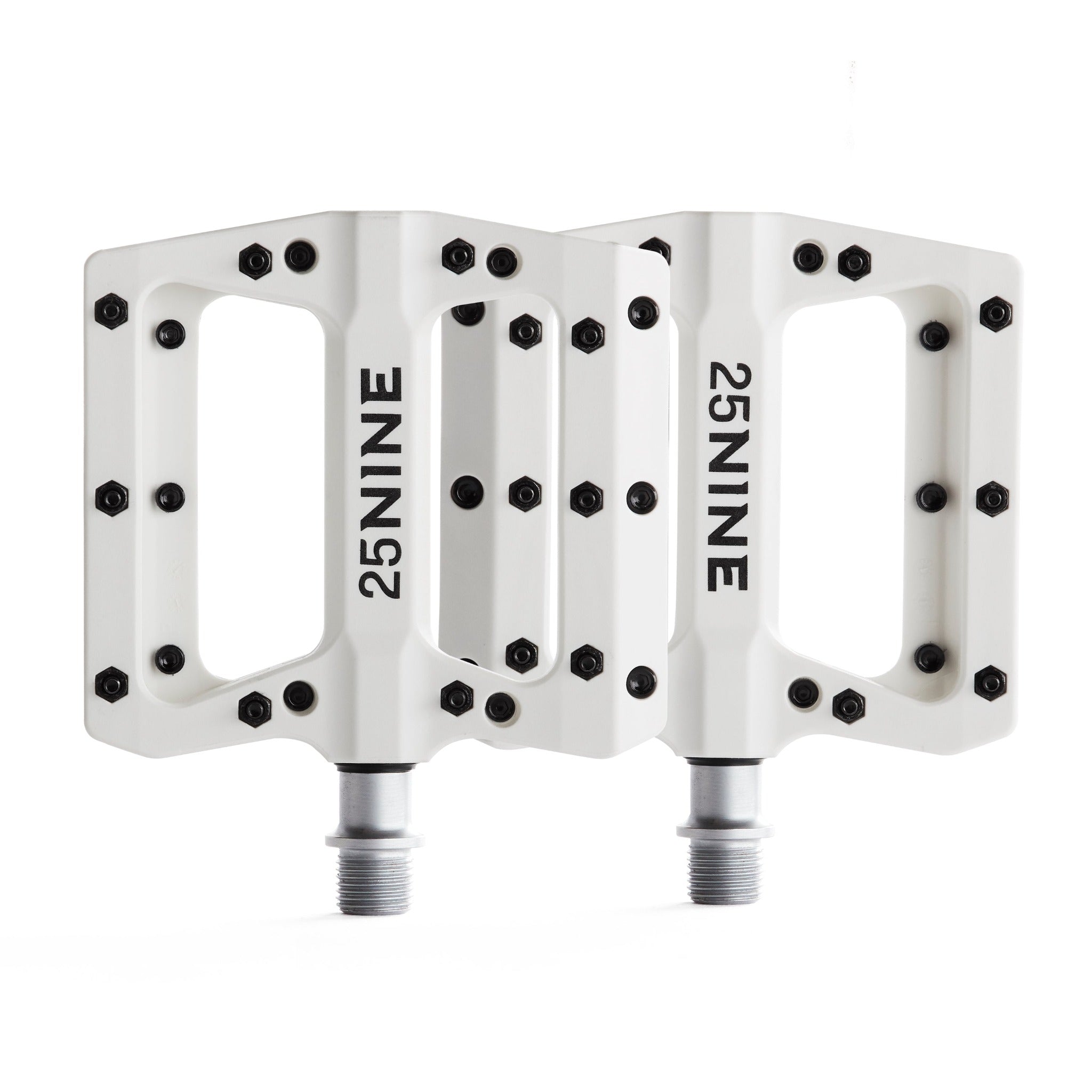 Bushido Platform Pedals White Iconic Bicycles
