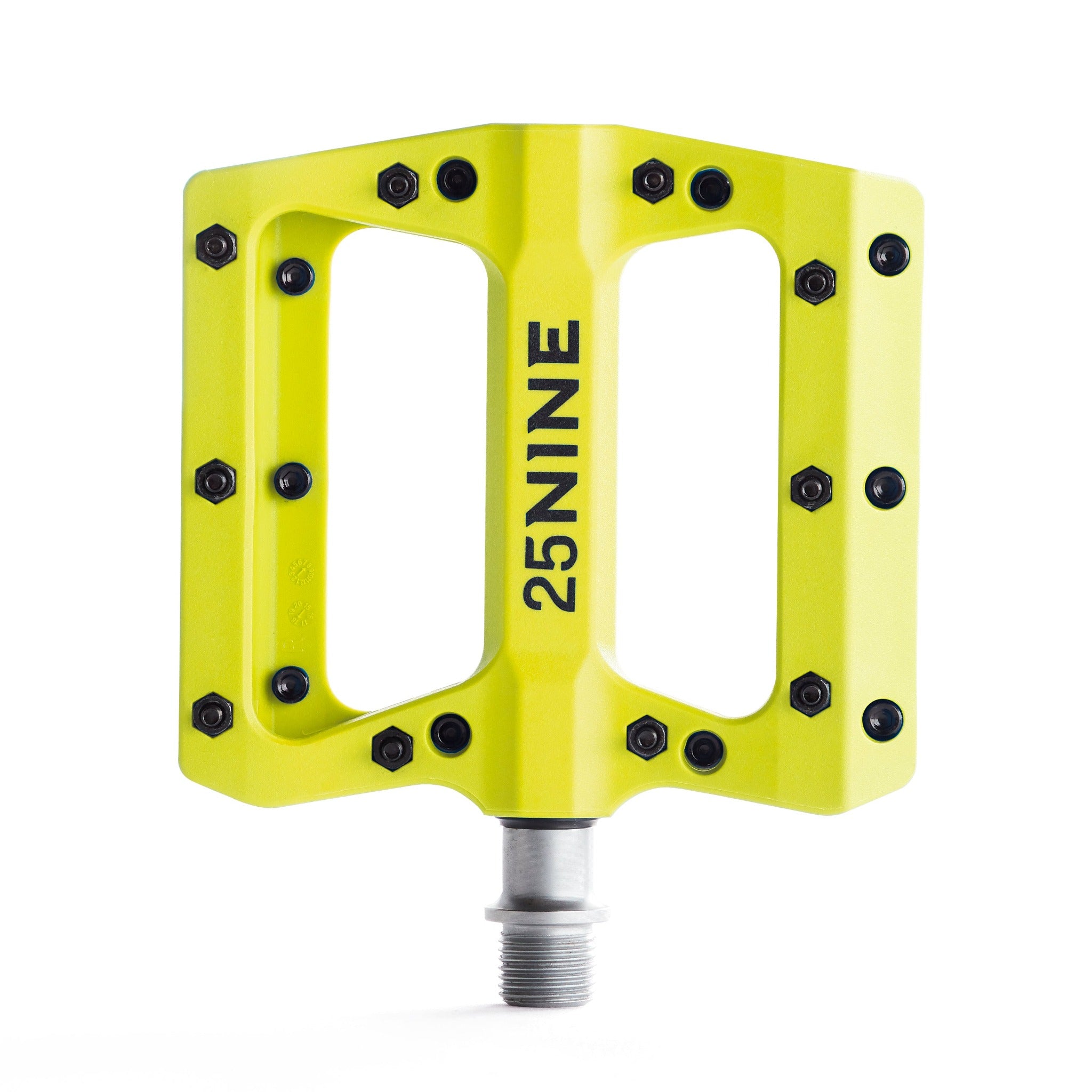 Bushido Platform Pedals Yellow Iconic Bicycles
