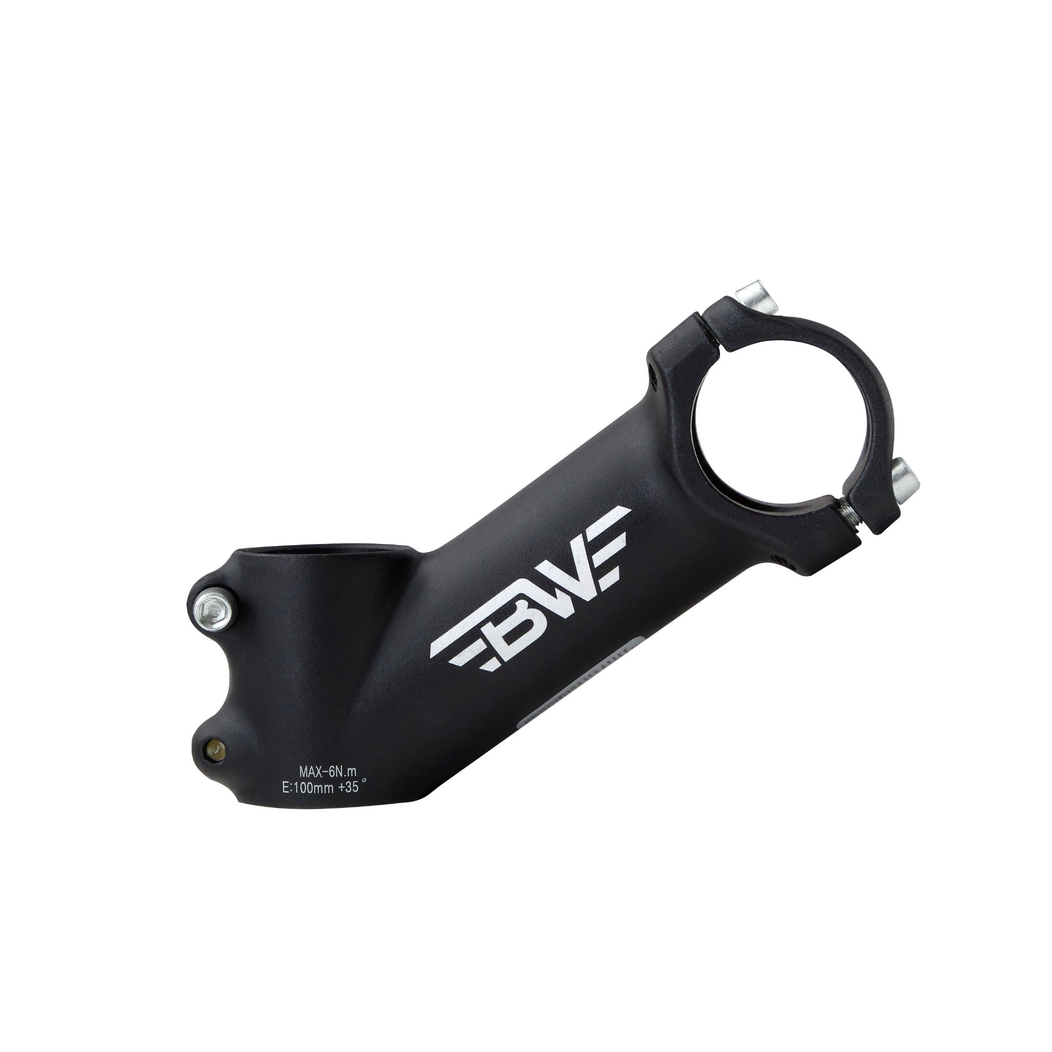 Bicycle Handlebar Riser Stem 31.8mm Clamp Size x 100mm Length x 35 D Iconic Bicycles