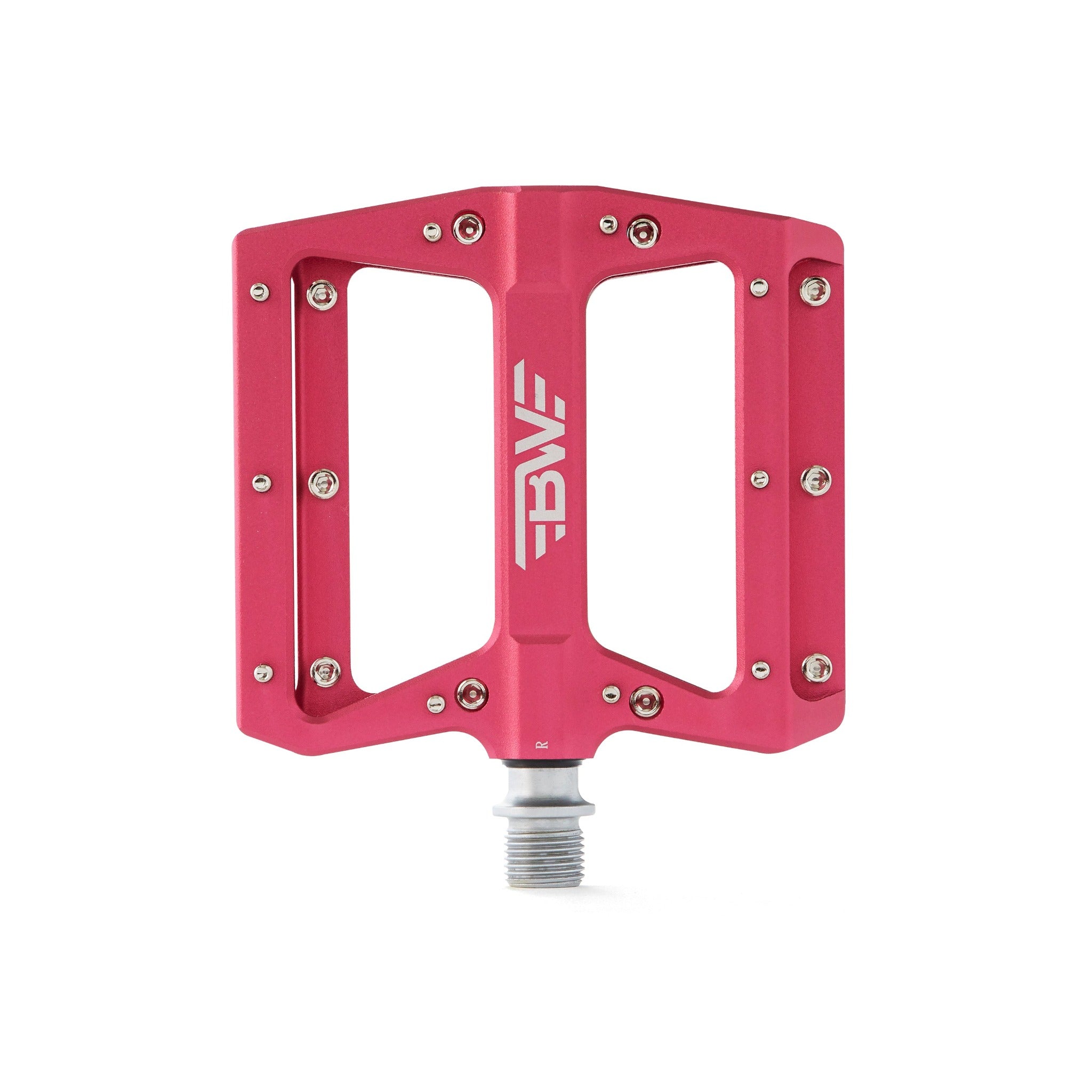 BW USA Berm Platform Bike Pedals - Lightweight Aluminum Flat Pedals for MTB and BMX