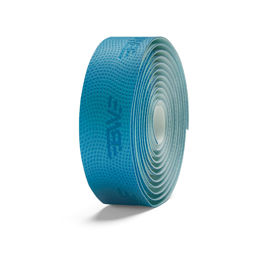 roll of blue PU handlebar tape. High quality polyurethane blue handlebar tape. 