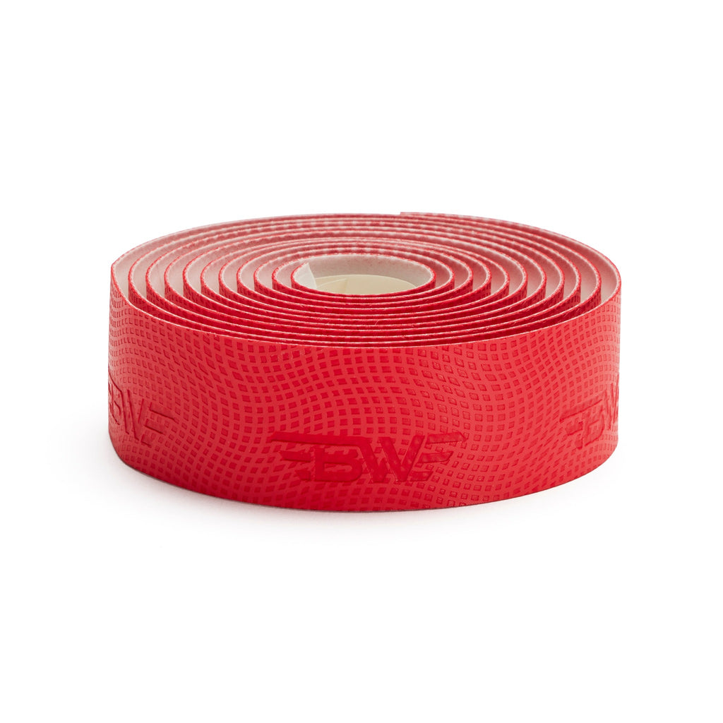 Red handlebar tape. roll of red PU handlebar tape.