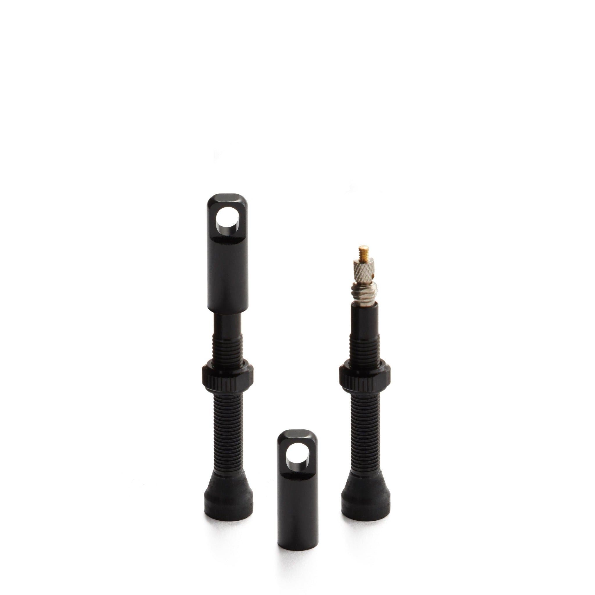 Tubeless Presta Valve Stems with Integrated Valve Core Tool - 44mm