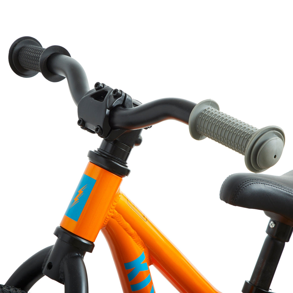 Handlebar of kids balance bike.
